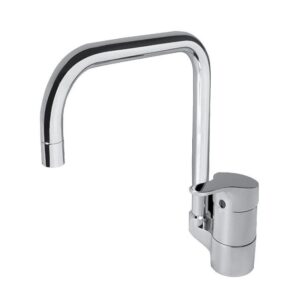 خلاط مطبخ شجرة سليم لاين B0561AA بيد واحدة للتحكم فى المياة بقنطرة عالية متحركة اللون كروم من أيديال ستاندرد