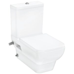 مرحاض كومبى جريك تيد بالدش معلق بخزان خارجى 60122456 بسديلى ذاتى الغلق شامل مجموعة التثبيت من هانز جروهى