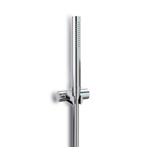 ( طلب مسبق ) مجموعة سماعة 1001754500 سماعة 1 نظام بقطر 7 سم و خرطوم 170 سم و علاقة اللون كروم منتج مستورد اسبانى من جينيبرى