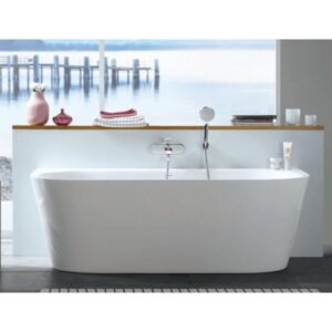 ( طلب مسبق ) بانيو انجليو 806152 سملس بالجوانب قطعة واحدة مقاس 170 × 75 سم إرتفاع 57 سم من ديورافيت