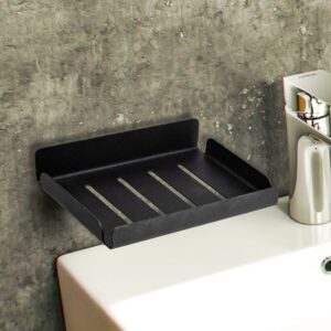 ( طلب مسبق ) صبانة soh-02-01s ستانلس ستيل مربعة مقاس 11 سم اللون أسود من بانيوكس