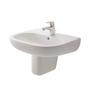 ( طلب مسبق ) حوض بالعامود المعلق ديورافيت دي كود 0705454700 برجامون 45 سم