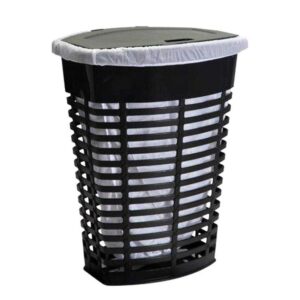 ( طلب مسبق ) سلة ملابس E44 لون بني بكسوة قماش داخلى سعة 65 لتر مستورد تركى من بريما نوفا